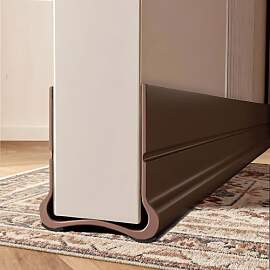 Midslinee 93cm Braun Selbstklebend Zugluftstopper