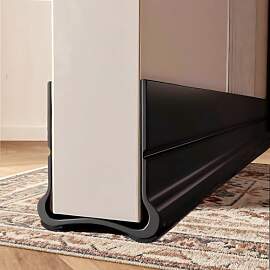 Midslinee 93cm Schwarz Selbstklebend