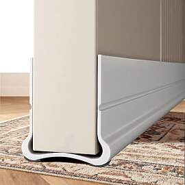 Midslinee Weiß 93cm Selbstklebend Zugluftstopper