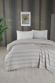 Mijolnir - Tagesdecke "Milo" in Creme/