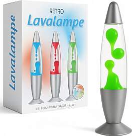 MIJOMA Retro Lavalampe 30 cm – Dekorative
