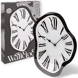 MIJOMA Wanduhr Melting Time – surrealistisches