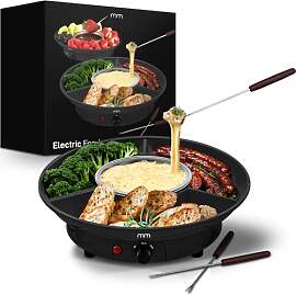 MikaMax Elektrisches Fondue-Set – Fondue für