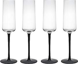 MIKASA Palermo Kristall-Champagnerflöten 4er-Set, 