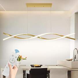 Mikeru LED Pendelleuchte esszimmer, 36W 100cm