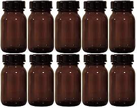 mikken - braunes Apothekerglas Set inkl.