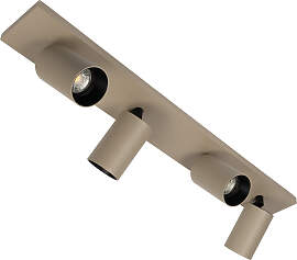 Mila 4 Deckenstrahler Champagne mit Smart RGB LED