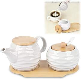 Milch und Zucker Set, Zuckerdose und