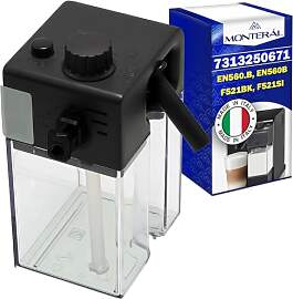 Milchbehälter für Kapselkaffeemaschine mit dem