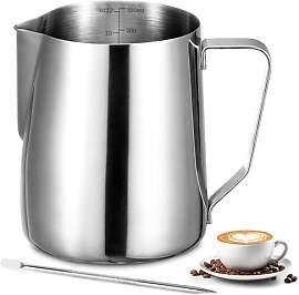 Milchkännchen - 350ml/12oz Milchkanne Edelstahl