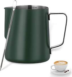 Milchkännchen Edelstahl,Tianher 350 ml