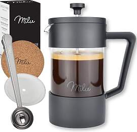 Milu French Press Kaffeebereiter | 350ml, 600ml,