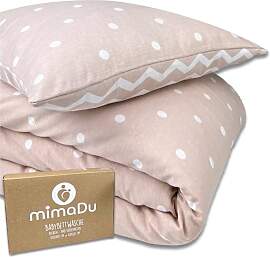 mimaDu - Baby Bettwäsche Set aus Baumwolle