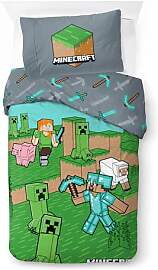 Minecraft Bettwäsche Einzelbett - Bettbezug