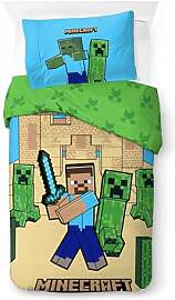 Minecraft Bettwäsche Einzelbett - Bettbezug