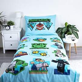 Minecraft Offizielles Bettwäsche-Set für