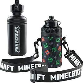 Minecraft Trinkflasch, Trinkflasche Kinder Mit