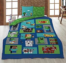 Minecraft Wende Bettwäsche-Set für Jungen