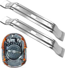 Mineup 2 Stück Messerklingen, Kompatibel mit