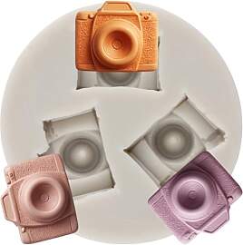 MINFEIDMS 3D-Kamera-Silikonform für Schokolade,