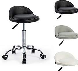 Mingone Bürohocker Höhenverstellbar Rollhocker