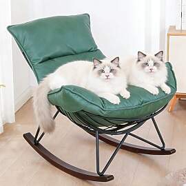 Mingone Schaukelsessel Modern Schwingsessel Bequem 