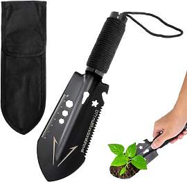 Mini Campingschaufel 7-in-1 für Outdoor Einsatz