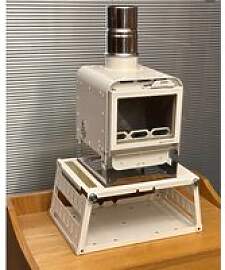 Mini-Holzofen für den Innen- und Außenbereich,