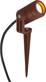 Mini LED Spike Gartenspot Corten