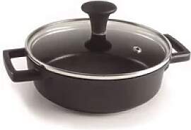 Mini-Pfanne Lacor avec couvercle fonte