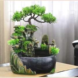 Miniatur-Felsen-Garten-Dekoration für