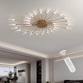 minifair Moderne LED-Deckenleuchte,28 Köpfe