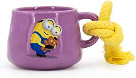 Minions Duftkerze in Tasse mit Kordel (200g) | Bob 