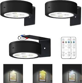 MIOBLUE 3Pack Bild Licht batteriebetriebene