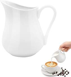 Mipcase Milchkännchen Porzellan 450ml, Weiße