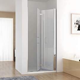 MIQU Nischentür 70 x 185 cm Duschabtrennung