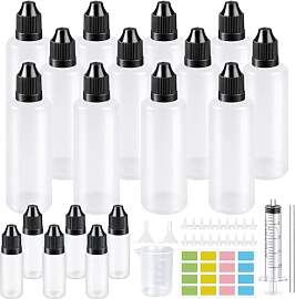 MirraSwit 12 Stück Liquid Flaschen 120ml mit