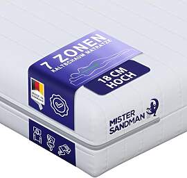 Mister Sandman Kaltschaummatratze 90x200 cm, H2,
