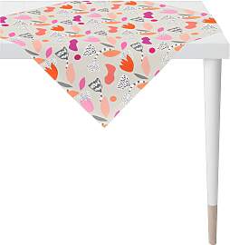 Mitteldecke APELT "3807", pink (pink,