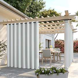 MIULEE Outdoor Vorhang 1 Stück Outdoorvorhänge