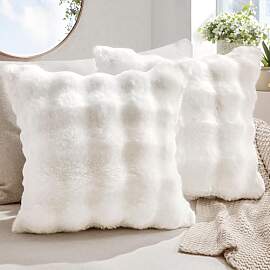 MIULEE Plüsch Kissenbezug 40x40 cm Kissenbezüge