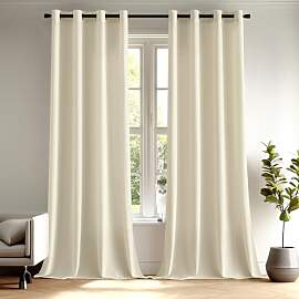 MIULEE Voile Gardinen mit ösen Vorhänge