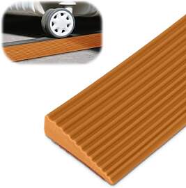 MIUUIPI PVC Rollstuhlrampe, 100x5.5x1.6CM