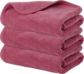 MLACXLT 3er Set Fitness Handtuch Damen, 40x80cm