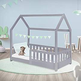 ML-Design Kinderbett 70x140 cm mit Rausfallschutz, 