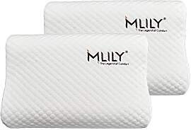 Mlily by Ebitop Kissen Doppelpack K50 Kopfkissen,