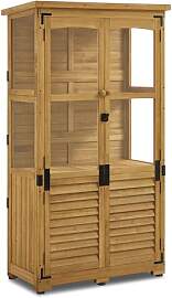 M MCombo Gartenschrank Holz 0120, Gerätehaus