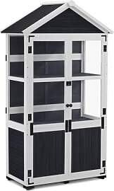 M MCombo Gartenschrank Holz Klein, Outdoor