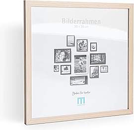 M MERCEO Bilderrahmen 30x30cm (1Stk) Natur - Holz