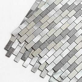 M MOFIT Metro Fliesen Selbstklebend Metall